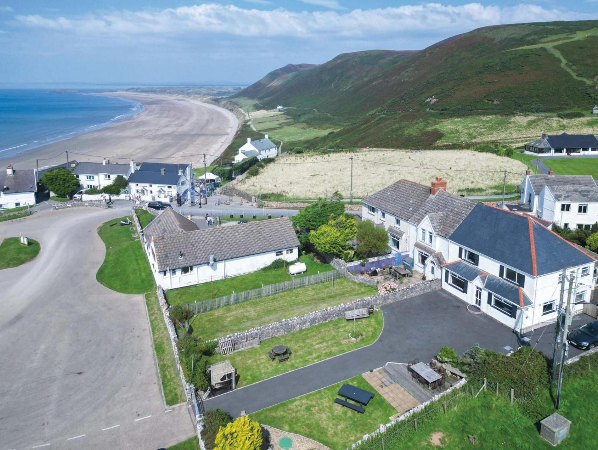 Channel View - 3 Bedroom House - Rhossili Bay ออกซ์วิช ภายนอก รูปภาพ